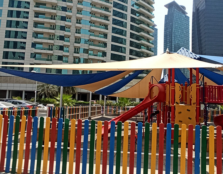 Play Area Sail Shade