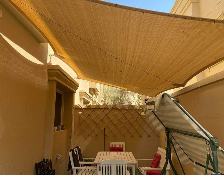 Backyard Sail Shade